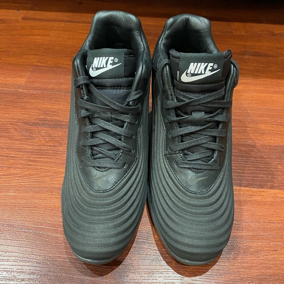 Nike lunar Wavy sky hi QS Foamposite Black 727990-001 Womens US 5 - Picture 3 of 9